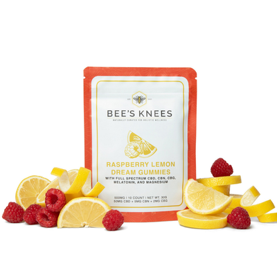 Raspberry Lemon Dream Full Spectrum CBD Gummies