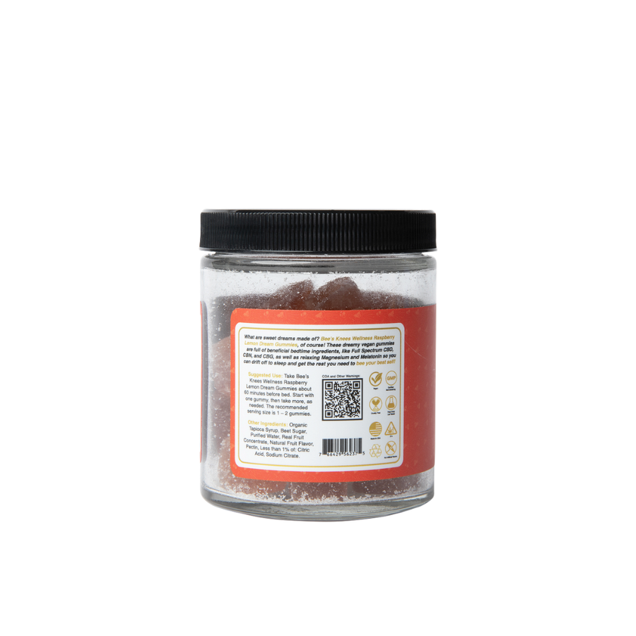 Raspberry Lemon Dream Full Spectrum CBD Gummies