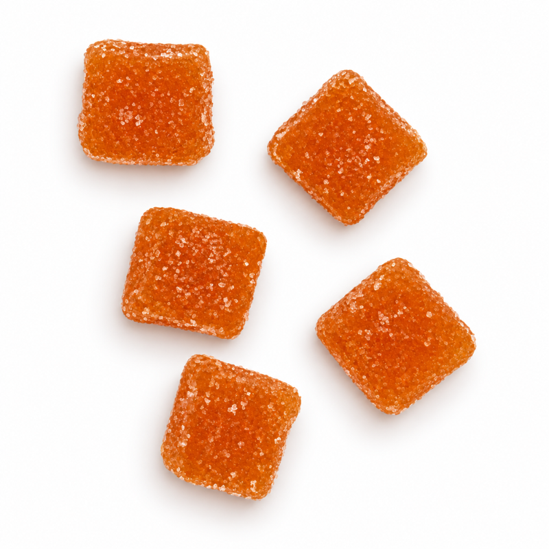 Strawberry Orange Crush D-9 Gummies 5-Piece Pouch