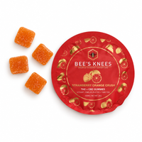 Strawberry Orange Crush D-9 Gummies 5-Piece Pouch