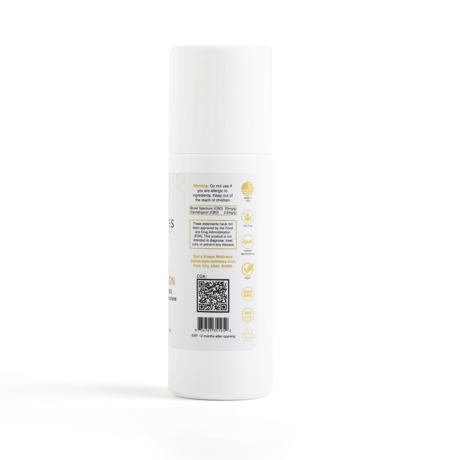 Broad Spectrum CBD Muscle & Joint Roll-On