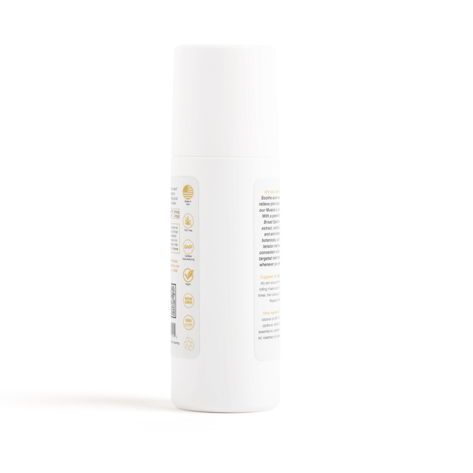 Broad Spectrum CBD Muscle & Joint Roll-On
